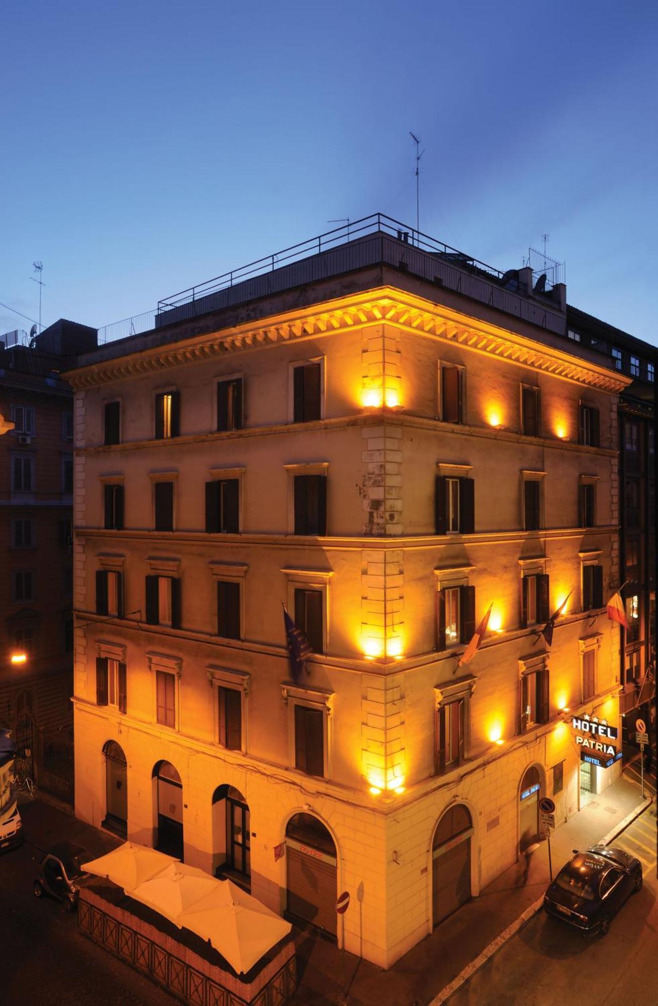 Hotel Patria Rome Bagian luar foto