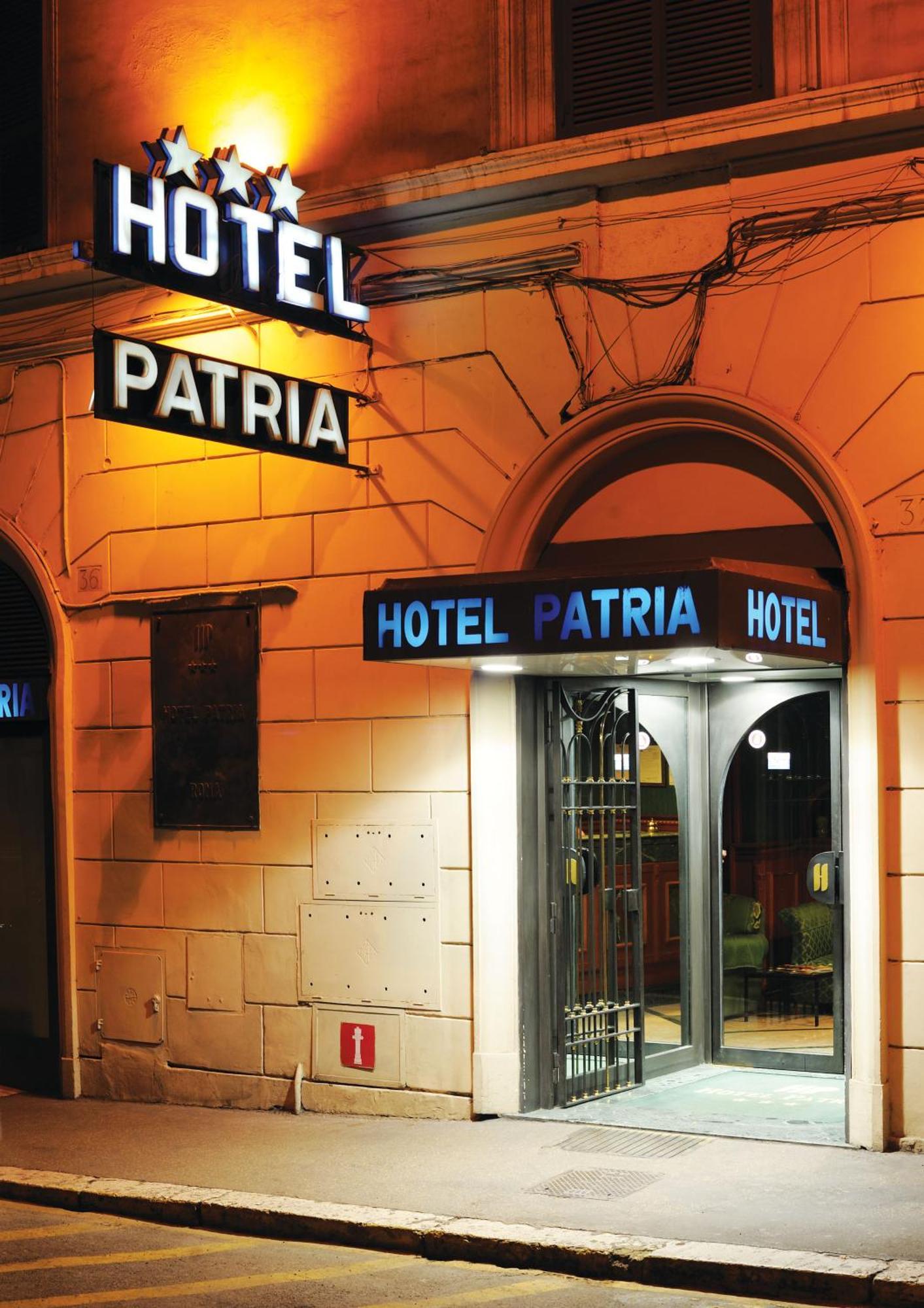 Hotel Patria Rome Bagian luar foto