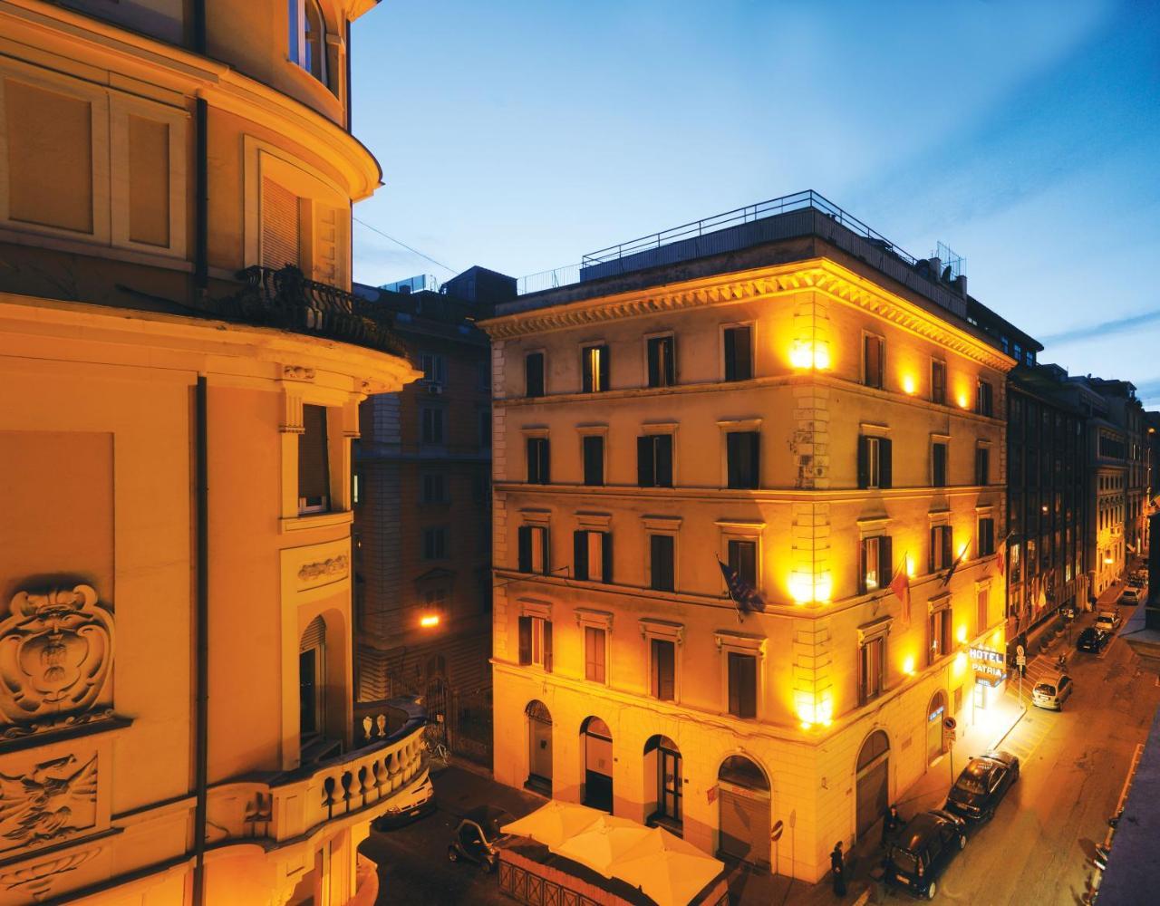 Hotel Patria Rome Bagian luar foto